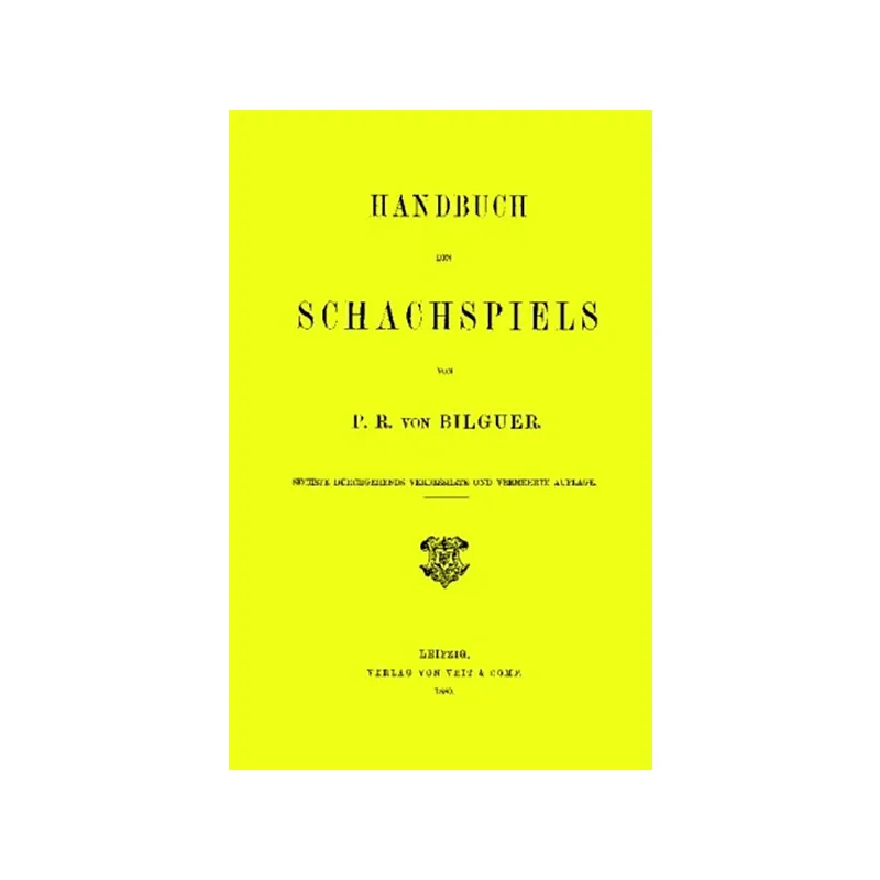Handbuch Des Schachspiels