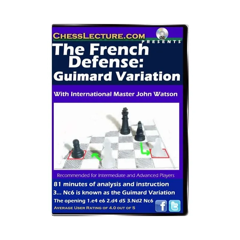 The French Defense Guimard Variation Chess Lecture Volume 55