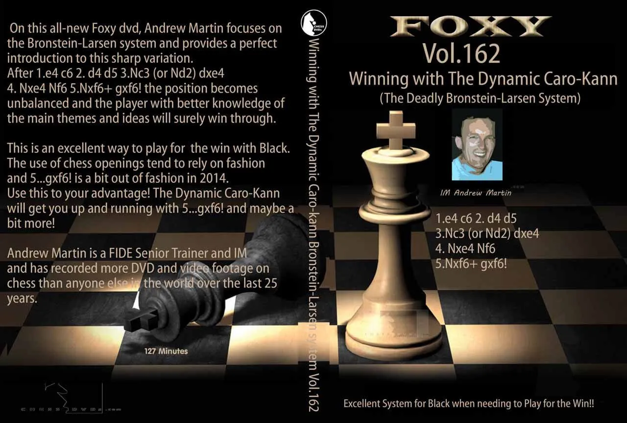 Caro-Kann Chess DVDs  Shop for Caro-Kann Chess DVDs