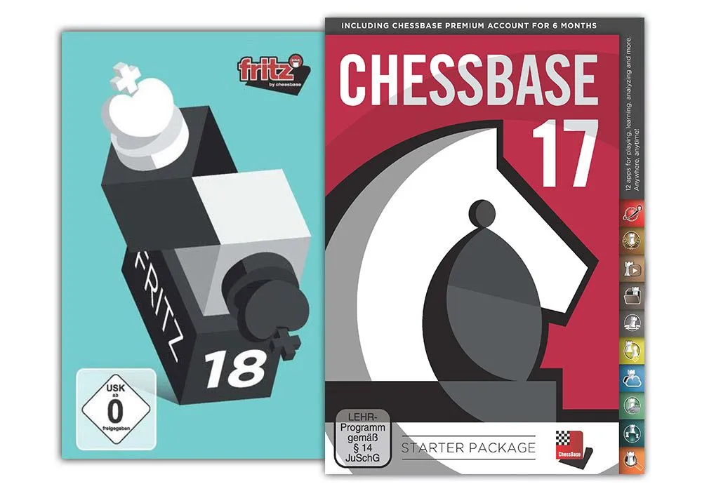  ChessBase 17 Starter Package: and Power Fritz Chess Playing  Software OProgram