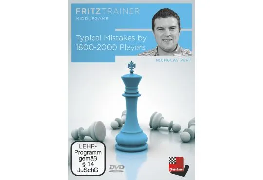 CLEARANCE - Typical Mistakes by 1800-2000 Players - Nicholas Pert