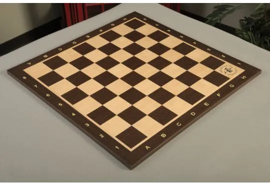 CLEARANCE - Wenge and Maple Wooden Tournament Chess Board