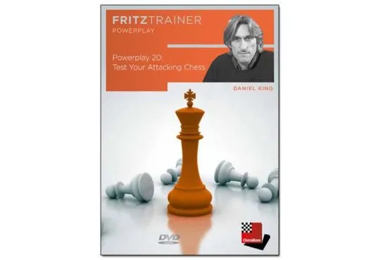 CLEARANCE - POWER PLAY  - Test Your Attacking Chess - Daniel King  - VOLUME 20