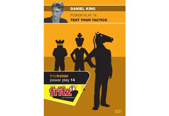CLEARANCE - POWER PLAY - Test Your Tactics - Daniel King - VOLUME 14