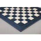 Blue Erable and Maple Classic Traditional Chess Board - Gloss Finish