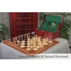 The Broadbent Series Luxury Chess Set, Box, & Board Combination