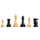 The Fischer Spassky Series Chess Pieces - 4.0" King