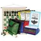 Scholastic Chess Club Starter Kit - For 10 Members - With DGT North American Chess Clocks