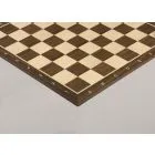 CLEARANCE - Smoked Oak and Maple Wooden Tournament Chess Board