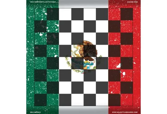 Mexico - Full Color Vinyl Chess Board