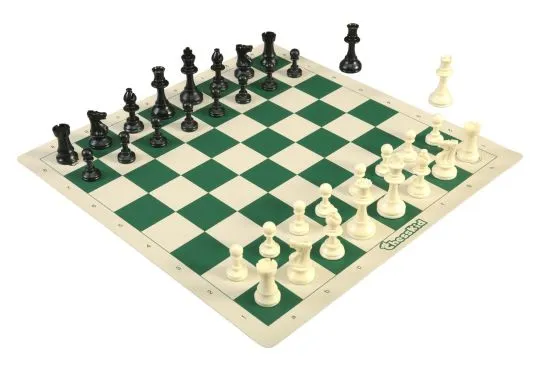 ChessKid Regulation Chess Set & Board Combination Kit