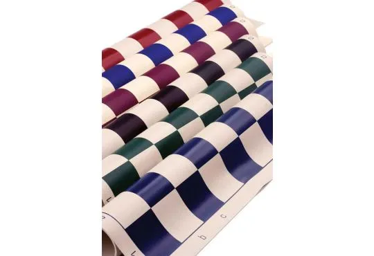 Vinyl Regulation Tournament Chess Board - 12 x 12 Squares - 2.25" Squares
