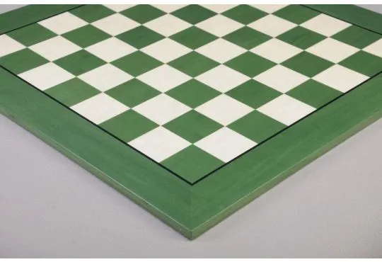 CLEARANCE - Greenwood and Maple Classic Traditional Chess Board - 2.5" Squares - Gloss Finish