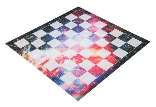 Space Nebula - Full Color Thin Mousepad Chess Board