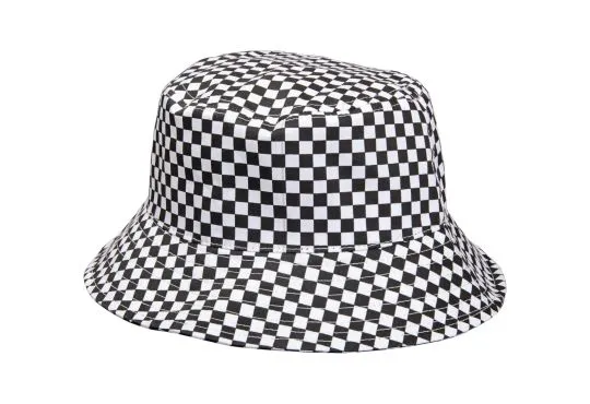 Checkered Bucket Hat