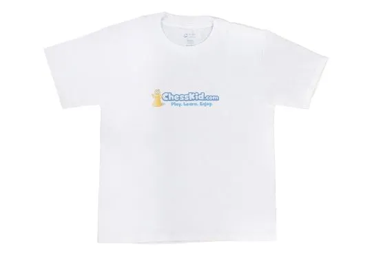 Chesskid.com Shirt - Blue Design