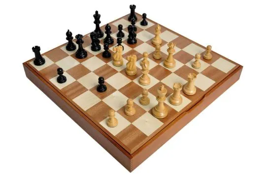 The Grandmaster Chess Set and Casket Combination