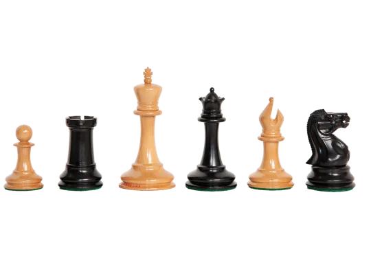 The Camaratta Collection - The 1854 Anderssen Series Luxury Chess Pieces - 3.5" King