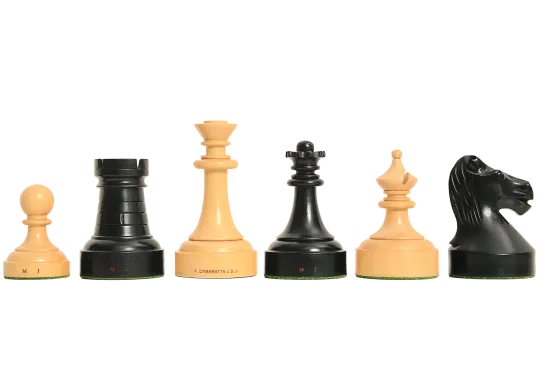 The Camaratta Collection - The Louis Persinger II Series Chess Pieces - 3.6" King