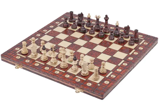 The Brown Junior Chess Set