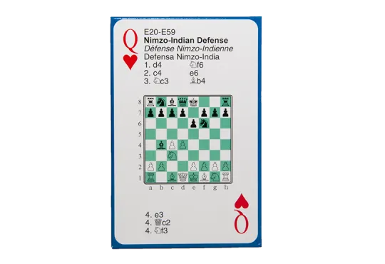 Chess Openings Playing Cards