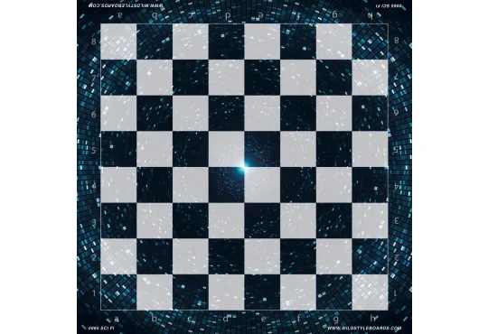 Sci Fi - Full Color Vinyl Chess Board