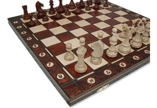 The Brown Senator Chess Set