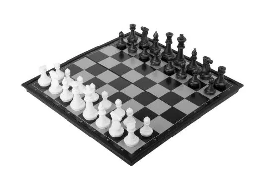 14" Magnetic Travel Chess & Checkers Set