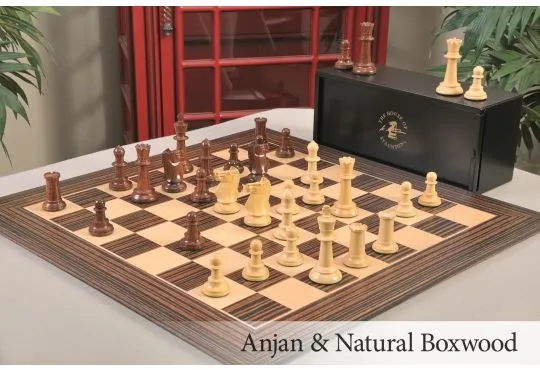 The 1962 Varna Olympiad Commemorative Chess Set, Box & Board Combination