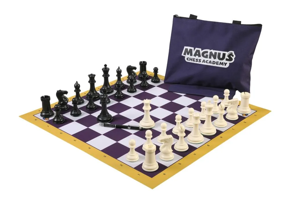 Regulation Tournament Chess Piece and Chess Board - 2.25 Squares